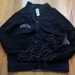 Black Wolves Men's Sweater